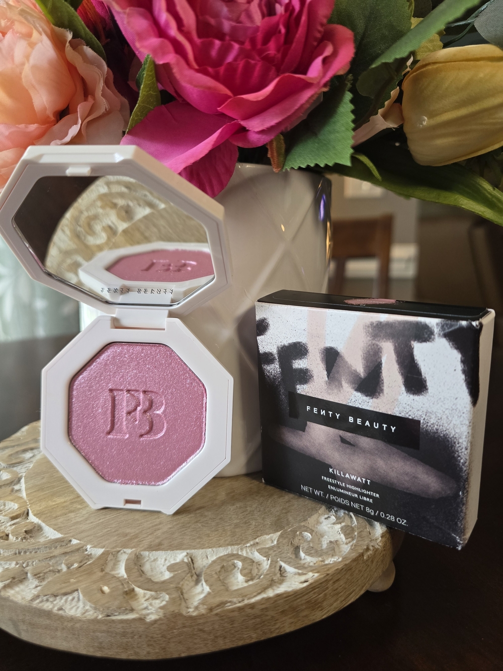 Fenty Beauty Pink Shimmer Killawatt Highlighter